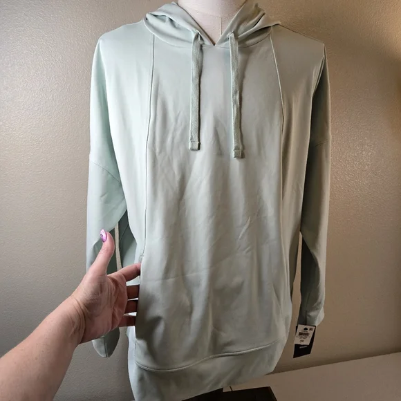 NWT Ideology Hoodie Mint Green 3X - Picture 4 of 13